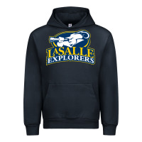 Navy la salle Urban Hoodie - linhVisuals