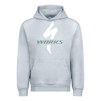 Heather Grey Specialized Bikes Bicycle Urban Hoodie - linhVisuals