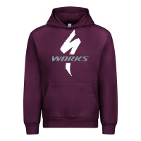 Mauve Wine Specialized Bikes Bicycle Urban Hoodie - linhVisuals