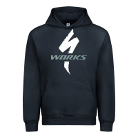 Navy Specialized Bikes Bicycle Urban Hoodie - linhVisuals