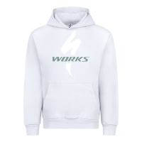 White Specialized Bikes Bicycle Urban Hoodie - linhVisuals