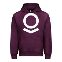 Mauve Wine Palantir Urban Hoodie - linhVisuals