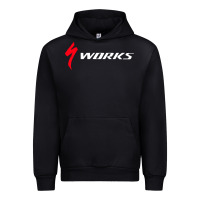Black Specialized Bikes Bicycle Urban Hoodie - linhVisuals