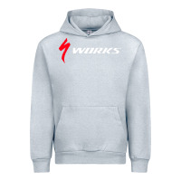 Heather Grey Specialized Bikes Bicycle Urban Hoodie - linhVisuals