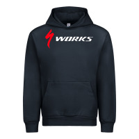 Navy Specialized Bikes Bicycle Urban Hoodie - linhVisuals