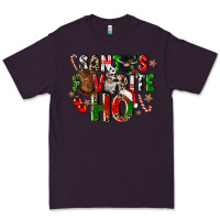 Plum santas favorite ho Premium Tee - CowGirlArtShop