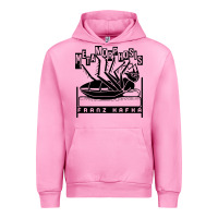 Fuchsia Pink kafka metamorphosis Urban Hoodie - linhVisuals