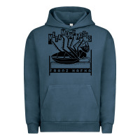 Pigment Midnight Navy kafka metamorphosis Urban Hoodie - linhVisuals