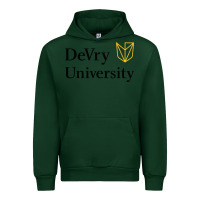 Forest Green devry advantage academy vectorized Urban Hoodie - linhVisuals