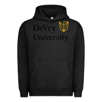 Pigment Black devry advantage academy vectorized Urban Hoodie - linhVisuals