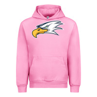 Fuchsia Pink eagle high school Urban Hoodie - linhVisuals
