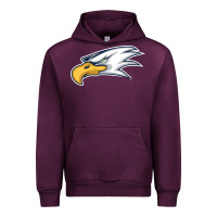 Mauve Wine eagle high school Urban Hoodie - linhVisuals