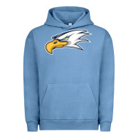 Pigment Pebble Blue eagle high school Urban Hoodie - linhVisuals