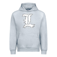 Heather Grey ryuzaki Urban Hoodie - linhVisuals