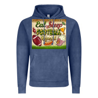 Vintage Denim eat sleep football repeat tumbler Vintage Hoodie - BundleAndBundleShop