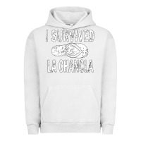 Pigment Lunar Rock I survived la chancla Urban Hoodie - linhVisuals