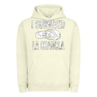 Pigment Pistachio I survived la chancla Urban Hoodie - linhVisuals