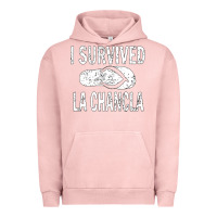Pigment Salmon I survived la chancla Urban Hoodie - linhVisuals
