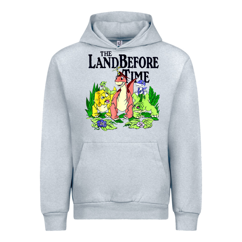 Land Before Time Pastel Dinosaur Friends Urban Hoodie by linhVisuals | Teevron