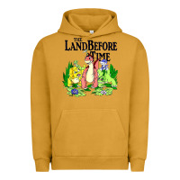 Pigment Peanut Butter land before time pastel dinosaur friends Urban Hoodie - linhVisuals