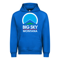 Cobalt big sky montana Urban Hoodie - linhVisuals
