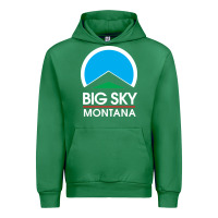 Emerald big sky montana Urban Hoodie - linhVisuals