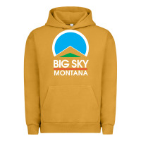 Pigment Peanut Butter big sky montana Urban Hoodie - linhVisuals