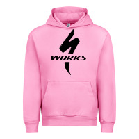 Fuchsia Pink Specialized Bikes Bicycle Urban Hoodie - linhVisuals