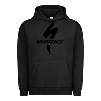 Pigment Black Specialized Bikes Bicycle Urban Hoodie - linhVisuals