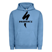 Pigment Pebble Blue Specialized Bikes Bicycle Urban Hoodie - linhVisuals