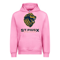 Fuchsia Pink st pius x high school athletics Urban Hoodie - linhVisuals