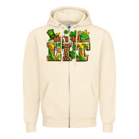 Sandshell st patricks lets get lit Zipper Hoodie - AdoDesignShop