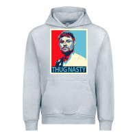 Heather Grey bryce mitchell thug nasty Urban Hoodie - linhVisuals
