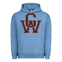 Pigment Pebble Blue george washington high school Urban Hoodie - linhVisuals