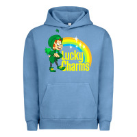 Pigment Pebble Blue lucky charms Urban Hoodie - linhVisuals