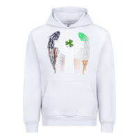 White irish american usa flag celtic cross st patrick's day premium t shirt Urban Hoodie - linhVisuals