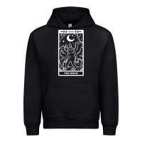 Black mothman   the moon Urban Hoodie - linhVisuals