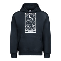 Navy mothman   the moon Urban Hoodie - linhVisuals