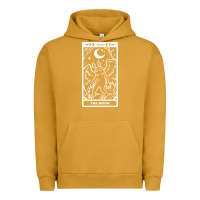 Pigment Peanut Butter mothman   the moon Urban Hoodie - linhVisuals