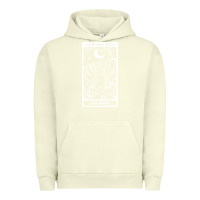 Pigment Pistachio mothman   the moon Urban Hoodie - linhVisuals