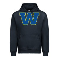 Navy wooster high school Urban Hoodie - linhVisuals