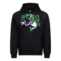 Black gwinnett stripers Urban Hoodie - linhVisuals