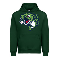 Forest Green gwinnett stripers Urban Hoodie - linhVisuals