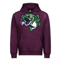 Mauve Wine gwinnett stripers Urban Hoodie - linhVisuals
