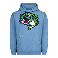 Pigment Pebble Blue gwinnett stripers Urban Hoodie - linhVisuals