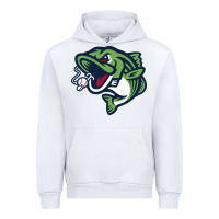 White gwinnett stripers Urban Hoodie - linhVisuals