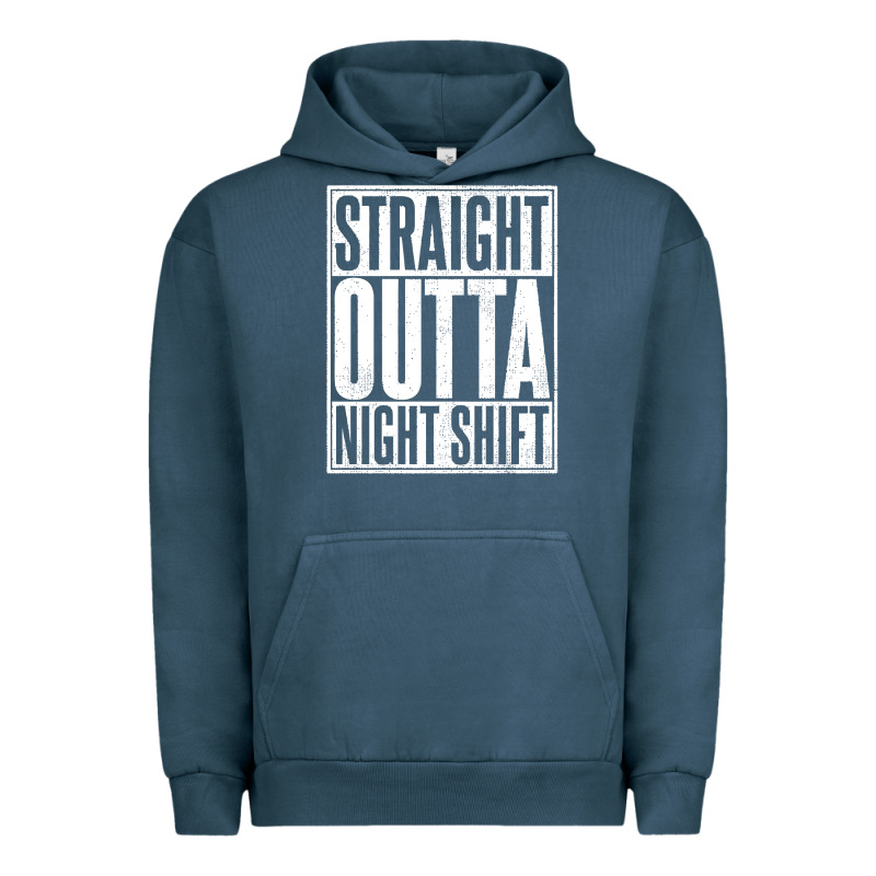 Straight Outta Night Shift Urban Hoodie by linhVisuals | Teevron