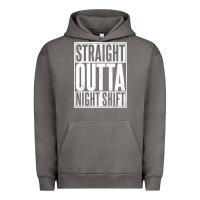 Pigment Tornado straight outta night shift Urban Hoodie - linhVisuals