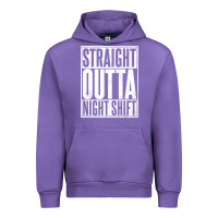 Tulip straight outta night shift Urban Hoodie - linhVisuals