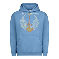 Pigment Pebble Blue Cranberries Dolores O'Riordan Urban Hoodie - linhVisuals